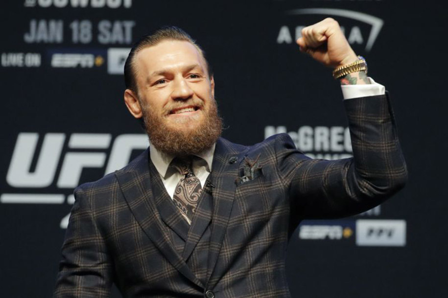 Conor McGregor ủng hộ 1 triệu euro trong cuộc chiến chống dịch ở Ireland
